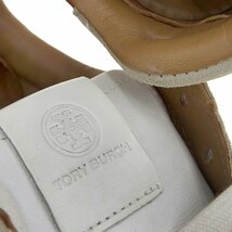 Tory Burch トリーバーチ Tモノグラム レディーバグ スニーカー レディース ホワイト ベージュ 7 1/2 141750_画像4