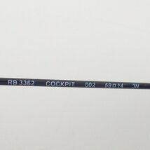 1円 Ray-Ban レイバン RB3362 COCKPIT サングラス サングラス 59-14_画像6
