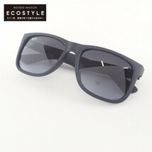 1円 Ray-Ban レイバン RB4165-F JUSTIN CLASSIC マットブラック サングラス 54-17-140_画像1