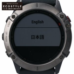 1円 GARMIN ガーミン 010-02157-43 フェニックス6X GPS スマートウォッチ 腕時計 サファイアブラック メンズ