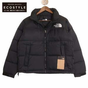 THE NORTH FACE ノースフェイス ブラック NDW92335 ショートヌプシ ダウンジャケット ブラック L ジャケット ナイロン レディース 中古