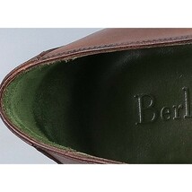 美品 Berluti ベルルッティ アンディ デムジュール レザー ローファー シューズ 8 1/2 ブラウン メンズ_画像7