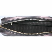 【1円】MANIFOLD マニフォールド MORAY Bag コンチョ ステッチ ボストン ハンドバッグ ブラック/ゴールド/シルバー_画像6