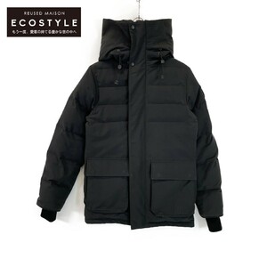 CANADA GOOSE カナダグース ブラック 3031MB ブラックディスク ウェッジマウント パーカー ジャケット XS/TP ブラック メンズ