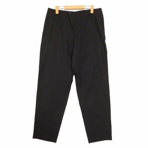 Ground Y グラウンドワイ GG-P12-100 22SS ブラック T/W Gabardine Slim slacks ブラック 3 ボトムス ウール メンズ 中古の画像2