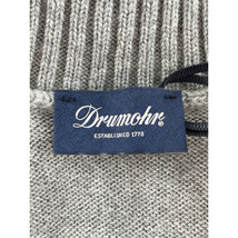 Drumohr ドルモア グレー ハイネックニット グレー 50 トップス ウール メンズ 中古_画像4