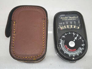 ④* R51221 Weston Master IIwe stone master 2 Model 735 light meter leather case attaching *