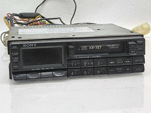 R51227　SONY ソニー　XR-727　FM/AM カセットカーステレオ　カセットデッキ 　