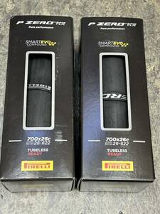 宅急便送料込 新品 箱入 700×26c TLRタイヤ2本セット『ピレリPゼロ レース TLR』PIRELLI P ZERO RACE TLR