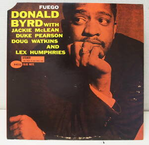 【ルディ・ヴァンゲルダー刻印】米BLUE NOTE ドナルド・バード フュエゴ　Donald Byrd "FUEGO" 【盤面良好】