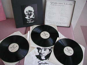 ブルーススプリングスティーン/BRUCE SPRINGSTEEN/1985年HITS THE LOWLANDS/3枚組LP・BOX　/ Tシャツ付