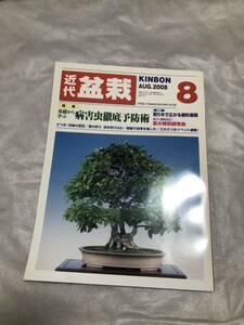 【即決】月刊 近代盆栽　KINBON　2008年8月号　近代出版　