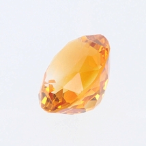 【ソーティング付】天然シトリントパーズ 3.352ct/オーバルミックスカット・裸石【Y-154】_画像5