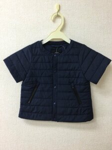 ユナイテッドアローズgreen label relaxing キッズ向け 濃紺の中綿トップス サイズ95