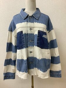 RNA blue white border G Jean big size size M