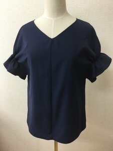  Ships enii navy pull over blouse size F