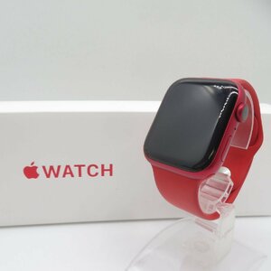 【動作確認済】 Apple Watch アップルウォッチ Series 7 45mm PRODUCT RED プロダクトレッド スマートウォッチ / 60 (SGAW013528D)