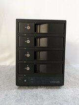 【動作確認済】 センチュリー 裸族のインテリジェントビルNAS CRIB35NAS 3.5インチSATA HDDを最大4台格納 / 60 (RUHT013164)_画像2