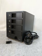 【動作確認済】 センチュリー 裸族のインテリジェントビルNAS CRIB35NAS 3.5インチSATA HDDを最大4台格納 / 60 (RUHT013164)_画像1