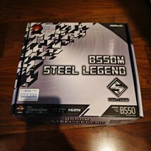 ASRock Steel Legend B550M マザーボード Ryzen ATX_画像1