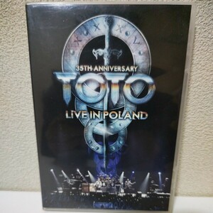 TOTO/ライヴ・イン・ポーランド 2013 国内盤DVD スティーヴ・ルカサー ジョセフ・ウィリアムス ネイザン・イースト