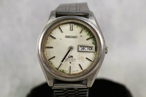 SEIKO LM LORD MATIC 23 JEWELS 5606-7070 セイコー ロードマチック 23石 腕時計 メンズ シルバーカラー ジャンク品