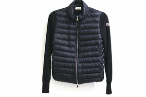 MONCLER モンクレール ハイブリッド ダウン カーディガン ブラック Sサイズ F10939B50400 A9001メンズ レディース