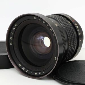 ☆実用品☆MIR-26b 45mm F3.5 ペンタコンシックス用 ミール 希少☆送料無料・保証付☆E309