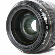 ☆美品・完動☆CANON EF 28mm F1.8 USM キヤノン 単焦点レンズ☆送料無料・保証付☆F660_画像2