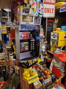 US アメリカ　　電話　公衆電話 ペイフォン　レプリカ TOY PHONE 　PAYPHONE　おもちゃ