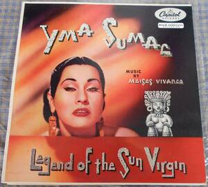 US original 盤LP「Legend of the Sun Virgin」Yma Sumac／イマ・スマック（Capitol T299）Rainbow Label mono ver！Exotica 大名盤！