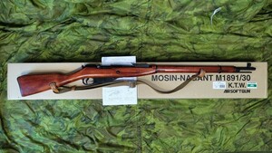 中古 KTW M1891/30 モシンナガン歩兵銃(2017年第4ロット、銃剣破損あり) 小銃 ライフル エアコキ ソ連 ソビエト ロシア WW2