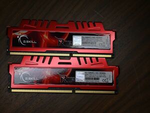 G.Skill F3-12800CL10D-16GBXL DDR3-1600 16GB(8GB*2枚組)KIT CL10