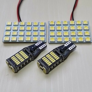 MR92S MR52S ハスラー 爆光! T10 LED ルームランプ バックランプ 4個セット ホワイト スズキ /s24/45