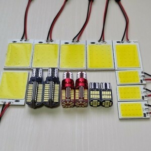 ACR/GSR 50系 エスティマ 超爆光! T10 LED ルームランプ バックランプ ナンバー灯 15個セット ホワイト トヨタ /72/57/26/c24/c18