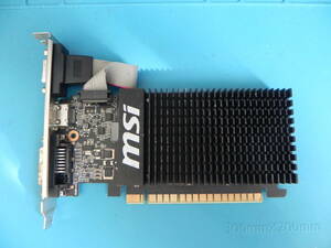  グラフィックボード msi GeForce GT 710 2GD3HLP　2GB ファンレス