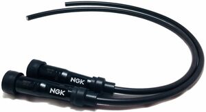 NGK プラグコード・プラグキャップ セット 黒 2本/S型 XZ550D
