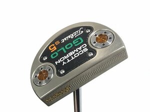 ■タイトリスト■SCOTTY CAMERON GoLo S 5■33■カスタム品■訳有中古■1円～