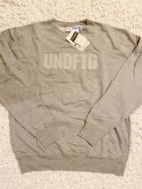 【1円スタート】【新品】UNDEFEATED × Champion sweat grey XL size スウェット グレー チャンピオン 確認正規品_画像1