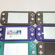 471) Nintendo Switch Lite 本体 10台 まとめ 動作未確認 ジャンク ニンテンドースイッチライト console HDH-001_画像2