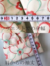 昭和レトロ　手作り　女児用　ワンピース　難あり_画像6