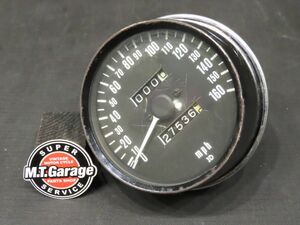 カワサキ Z1 KZ900 KZ1000 LTD スピードメーター 160マイル表示 ※レストアベース【060】USA-D-469