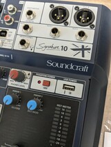 Soundcraft サウンドクラフト Signature 10 10ch USB AudioI/O付アナログミキサー（製造終了品）_画像4