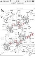 赤丸のOリングセット