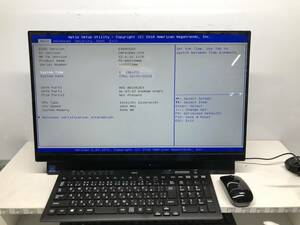 ☆NECA1☆ NEC PC-DA370MAB LAVIE Desk All-in-one DA370/MAB 23.8型 一体型PC Celeron 4205U / 4GB /1TB BIOS確認 現状渡し 