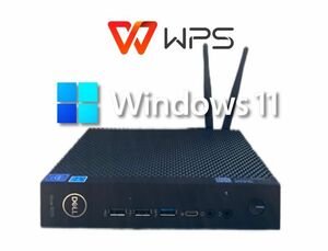 D117 省電力/DELL Wyse 5070/Celeron J4105/8GB/高速M.2SSD256GB/Win11PRO/内蔵無線LAN+Bluetooth/Office WPS