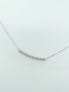  Ponte Vecchio diamond necklace 0.08 pt950