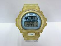 12E203MZ9◎CASIO カシオ G-SHOCK ジーショック　I.C.E.R.C イルカクジラ会議 DW-6910K　イエロー　デジタル　 腕時計◎中古品_画像1