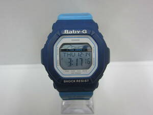 12E393MZ9◎CASIO/カシオ G-SHOCK/ジーショック　BLX-5600　BEBY-G　G-LIDE　青/スカイブルー　腕時計◎中古品