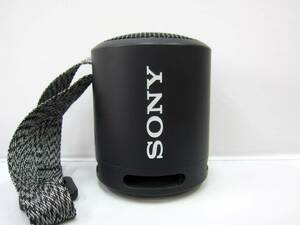 12E396SZ◎SONY/ソニー SRS-XB13　Bluetooth　ワイヤレスポータブルスピーカー　ブラック/黒◎中古品